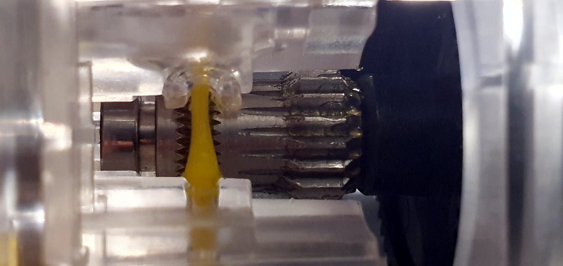 Filament steckt im AnyCubic Feeder Extruder fest