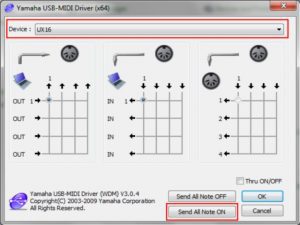 Yamaha UX-16 USB-MIDI Interface - Treiber