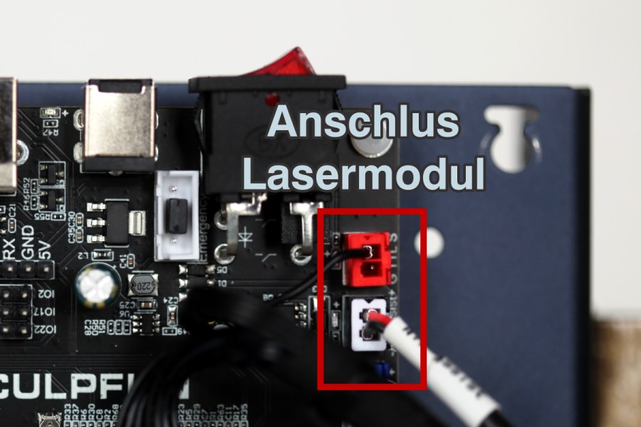 Sculpfun S30 Pro Max Controller Pins Lasermodul