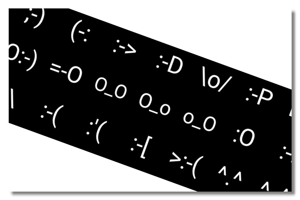 Was sind ASCII Emoticons