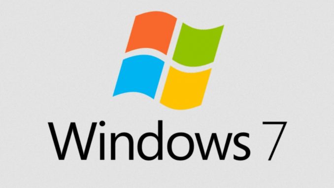 Windows 7 PC Betriebssystem