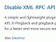 Wordpress Plugin XML-RPC xmlrpc php deaktivieren