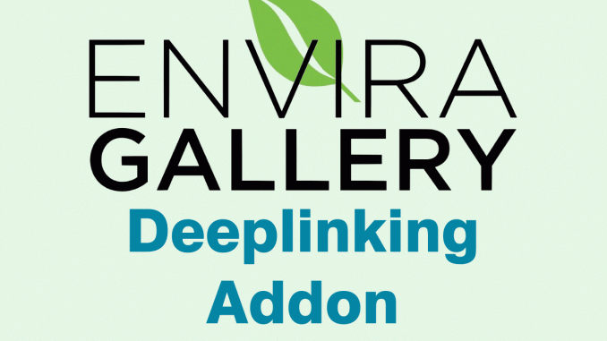 wordpress plugin envira gallera Addon deeplink